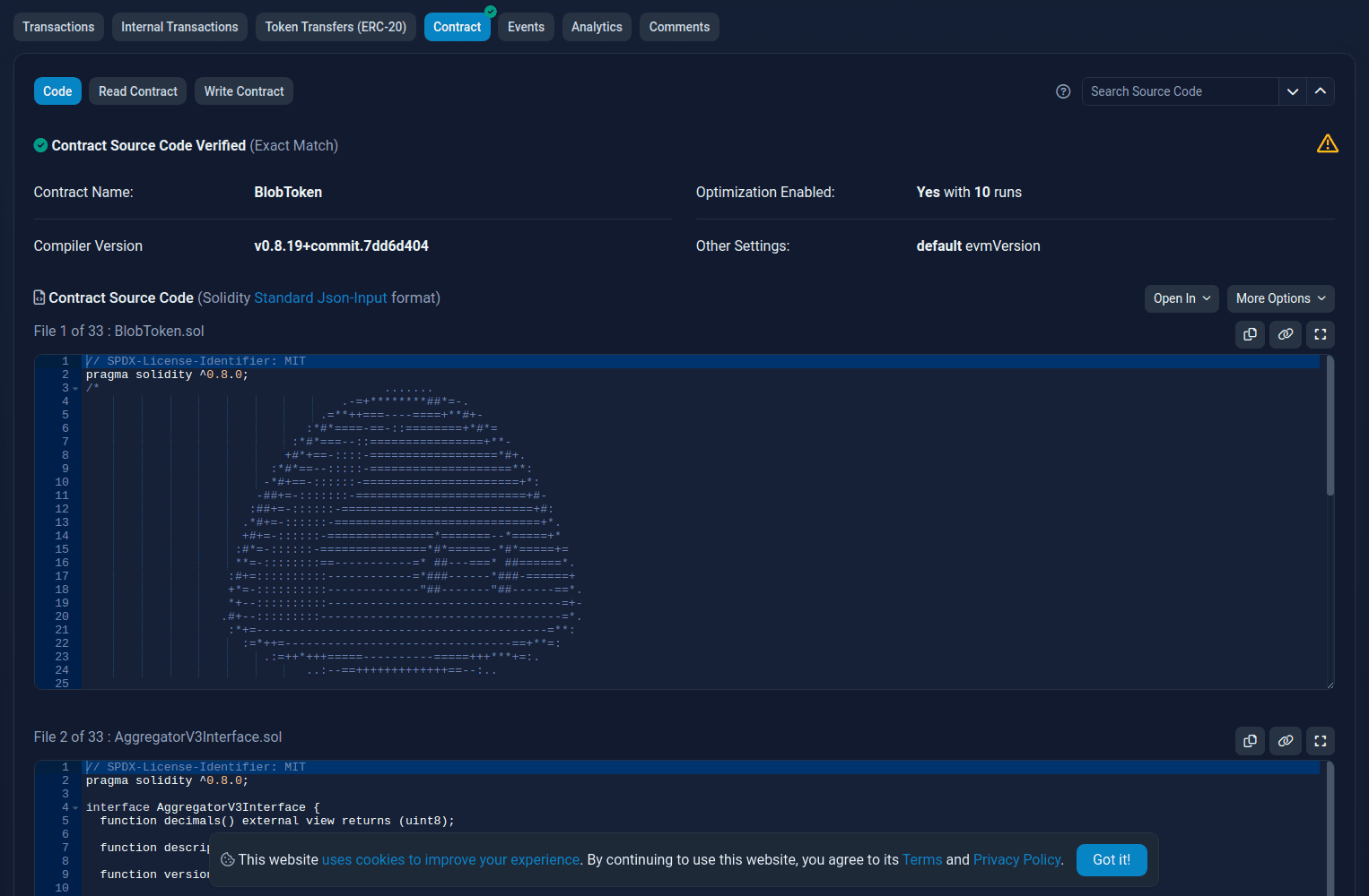 Blob - A Defi ecosystem screenshot 1